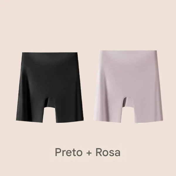 Calcinha Feminina Cintura Alta em Seda Gelada com Controle de Barriga e Efeito Levanta Bumbum ✅