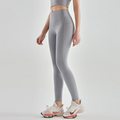 Leggings de treino com controle de barriga de cintura alta e bolsos laterais