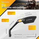 Espelhos retrovisores para bicicleta para mais segurança e conforto! 🚴‍♂️✨Visão nítida, mais conforto em cada pedalada