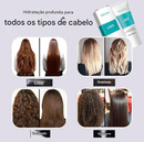Creme de Alisamento Capilar com Seda e Queratina