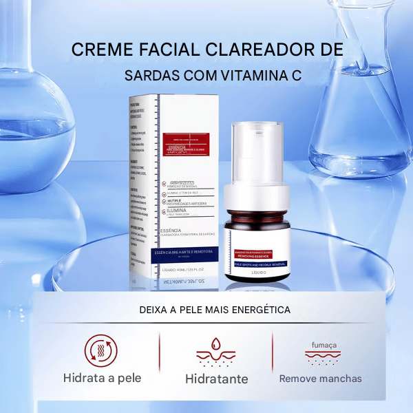 Creme Facial Clareador com Vitamina C (Compre 1 Leve 2)