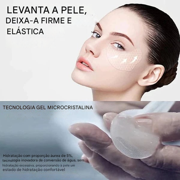 5 Pares de Adesivos Faciais de Nutrição, Lifting e Remoção de Rugas