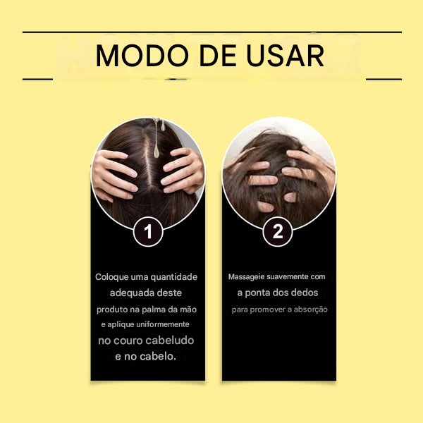 Hoegoa Spray de Óleo Condicionante 80 ml — Fortalecedor de Couro Cabeludo e Cabelos, Condicionador Sem Enxágue, Shampoo Suave de Limpeza