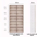 Empilhador de sapatos inteligente