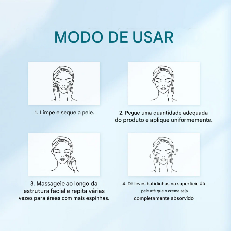 Creme de Beleza Removedor de Manchas