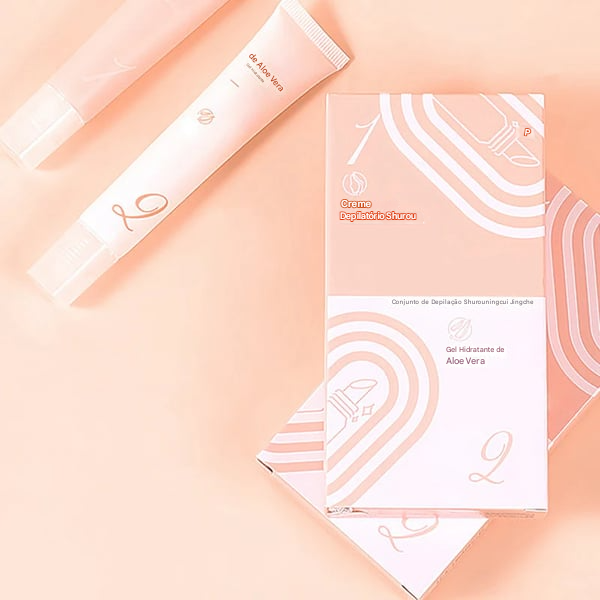 Kit de creme depilatório (COMPRE 1 LEVE 2)