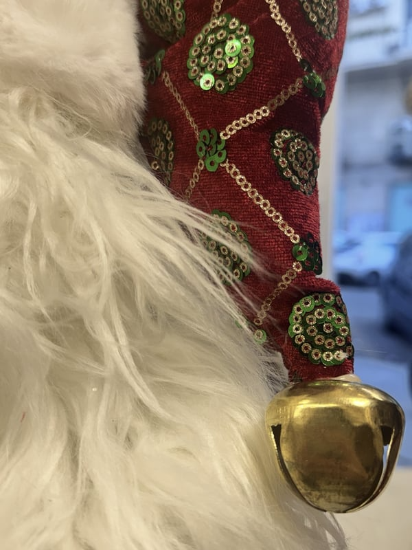 Guirlanda com o rosto do Papai Noel (Somente HOJE!)