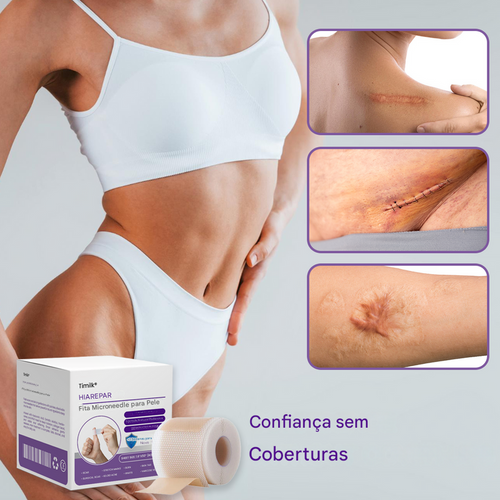 Fita de pele com microagulhas Timilk® HyaRepair (Somente HOJE!)