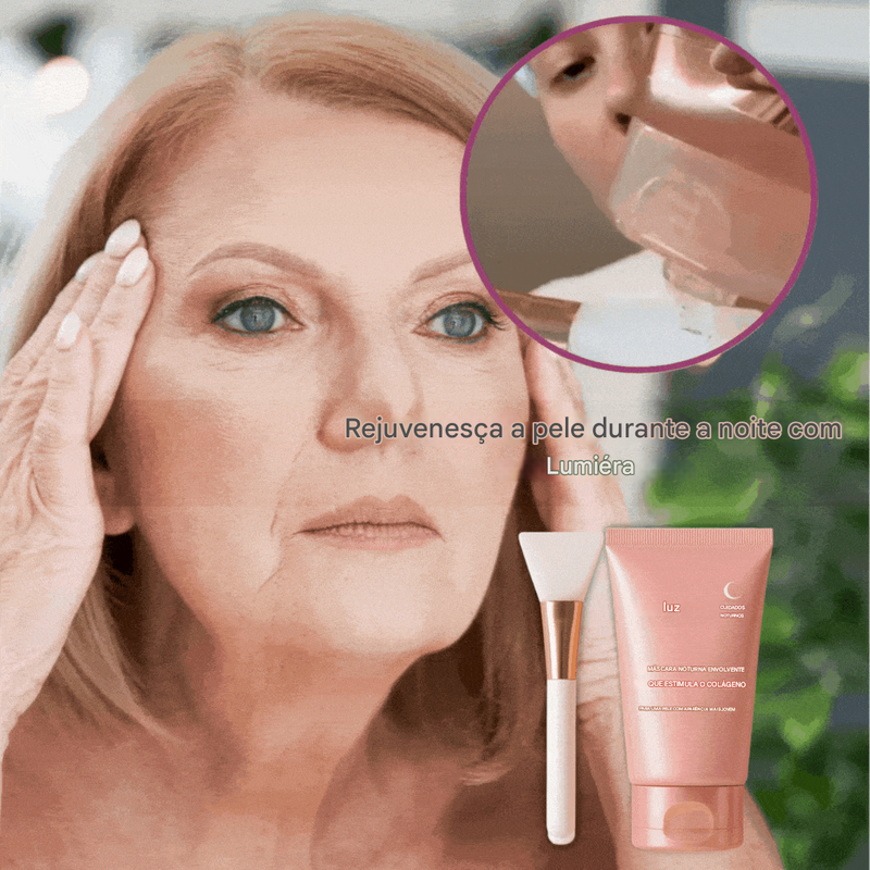 Máscara Noturna Lumiéra com Colágeno  (Somente HOJE!)