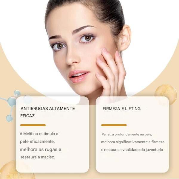 Creme Removedor de Rugas com Veneno de Abelha e Efeito Botox